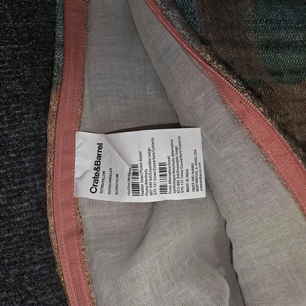 Crate and Barrel this pillowcase